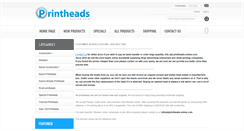 Desktop Screenshot of printheads-online.com